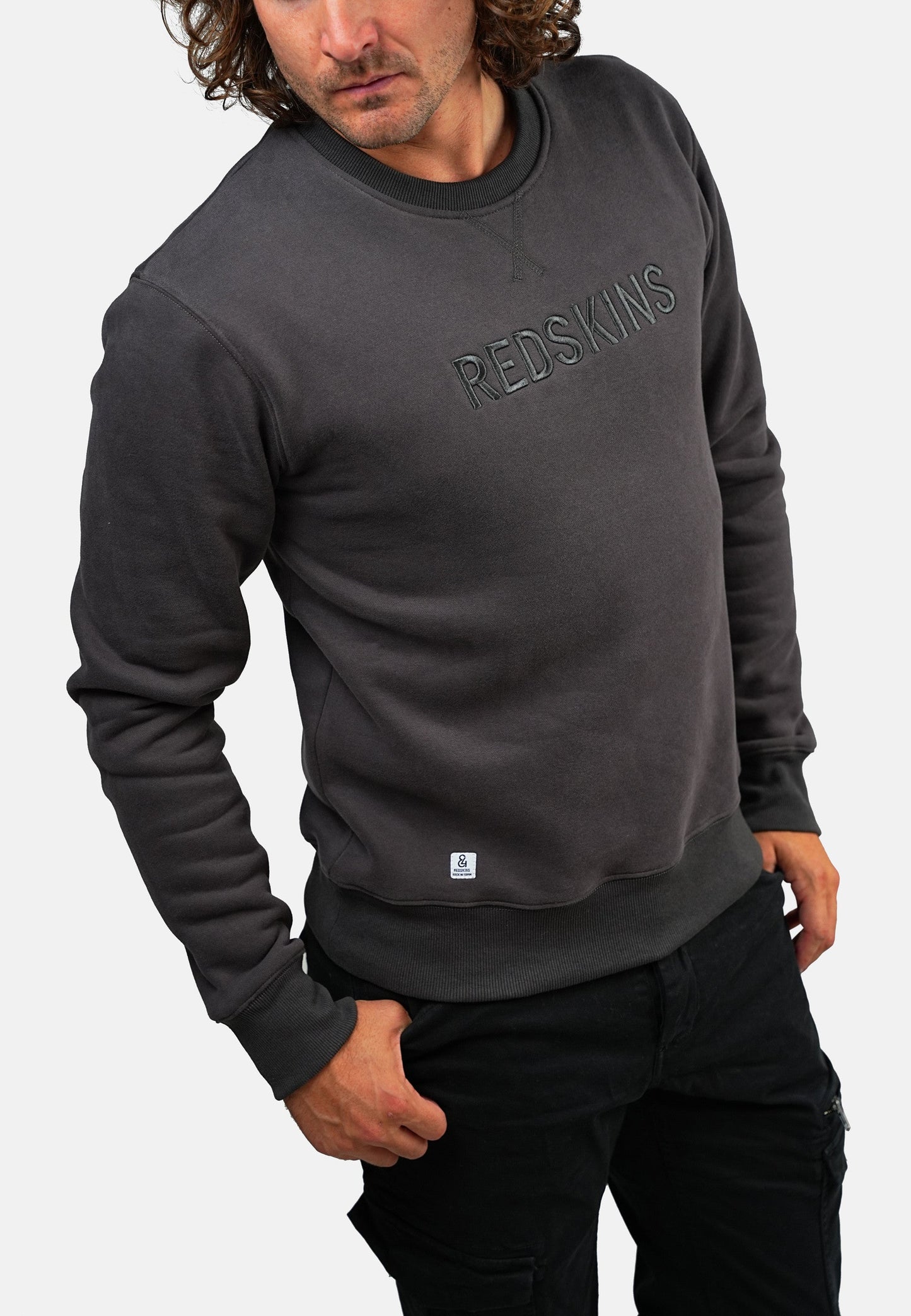 Sweatshirt gris IRON KARK