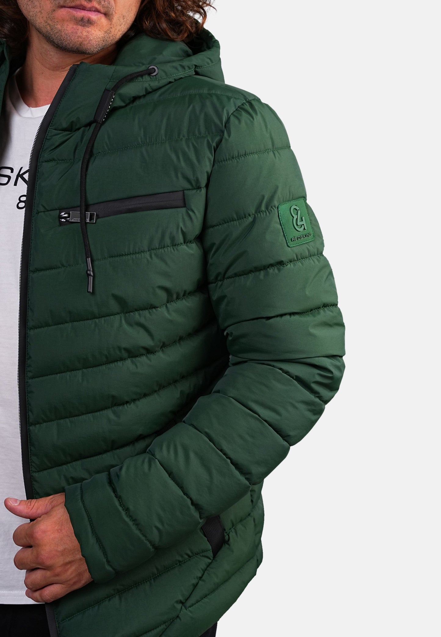 Doudoune verte KARTER LUTETIA