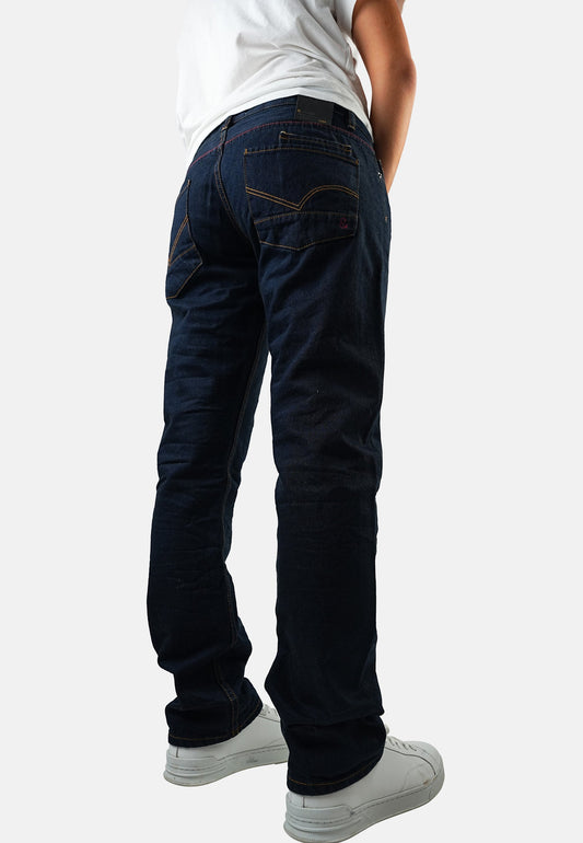 Pantalon bleu marine JAPO MAZIKEEN
