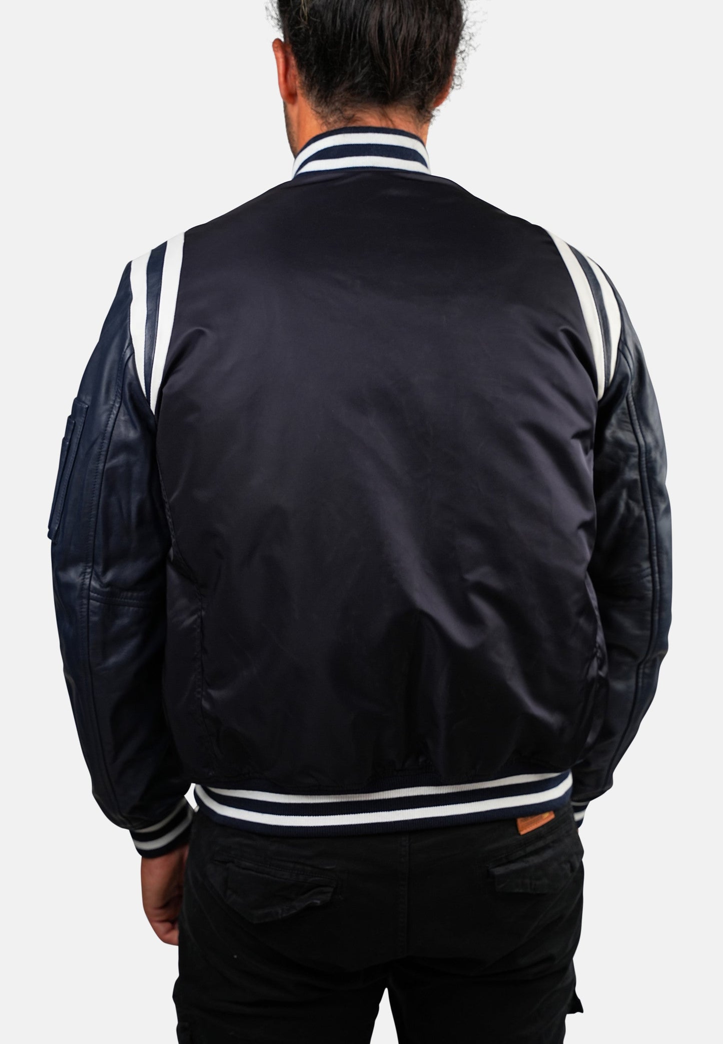 Cuir bleu marine JASON LEAGUE