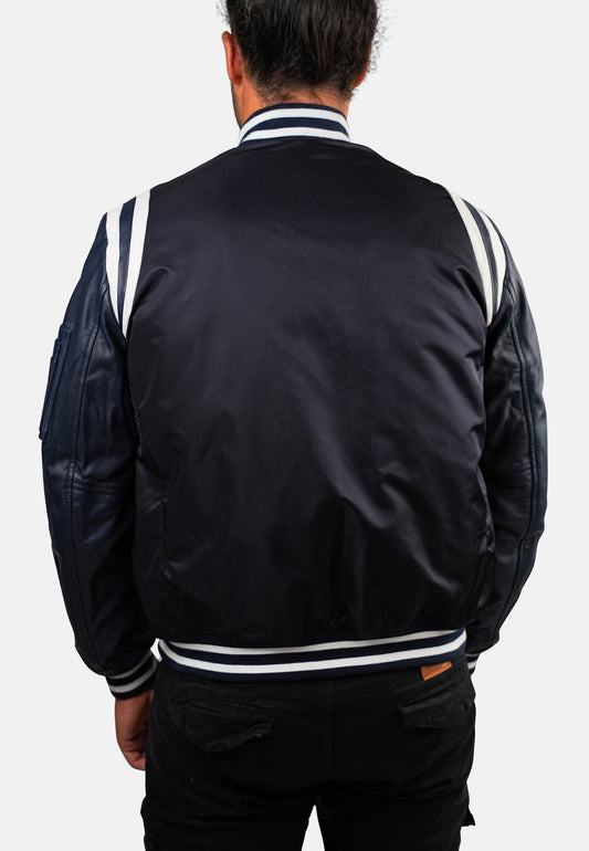 Cuir bleu marine JASON LEAGUE