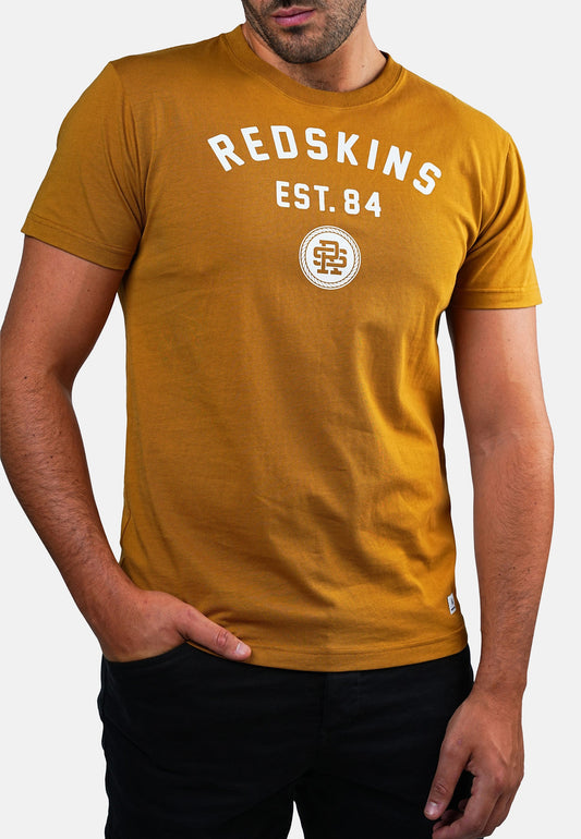 T-shirt manches courtes marron MILTON COSUE