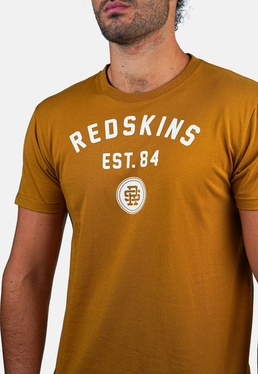 T-shirt manches courtes marron MILTON COSUE