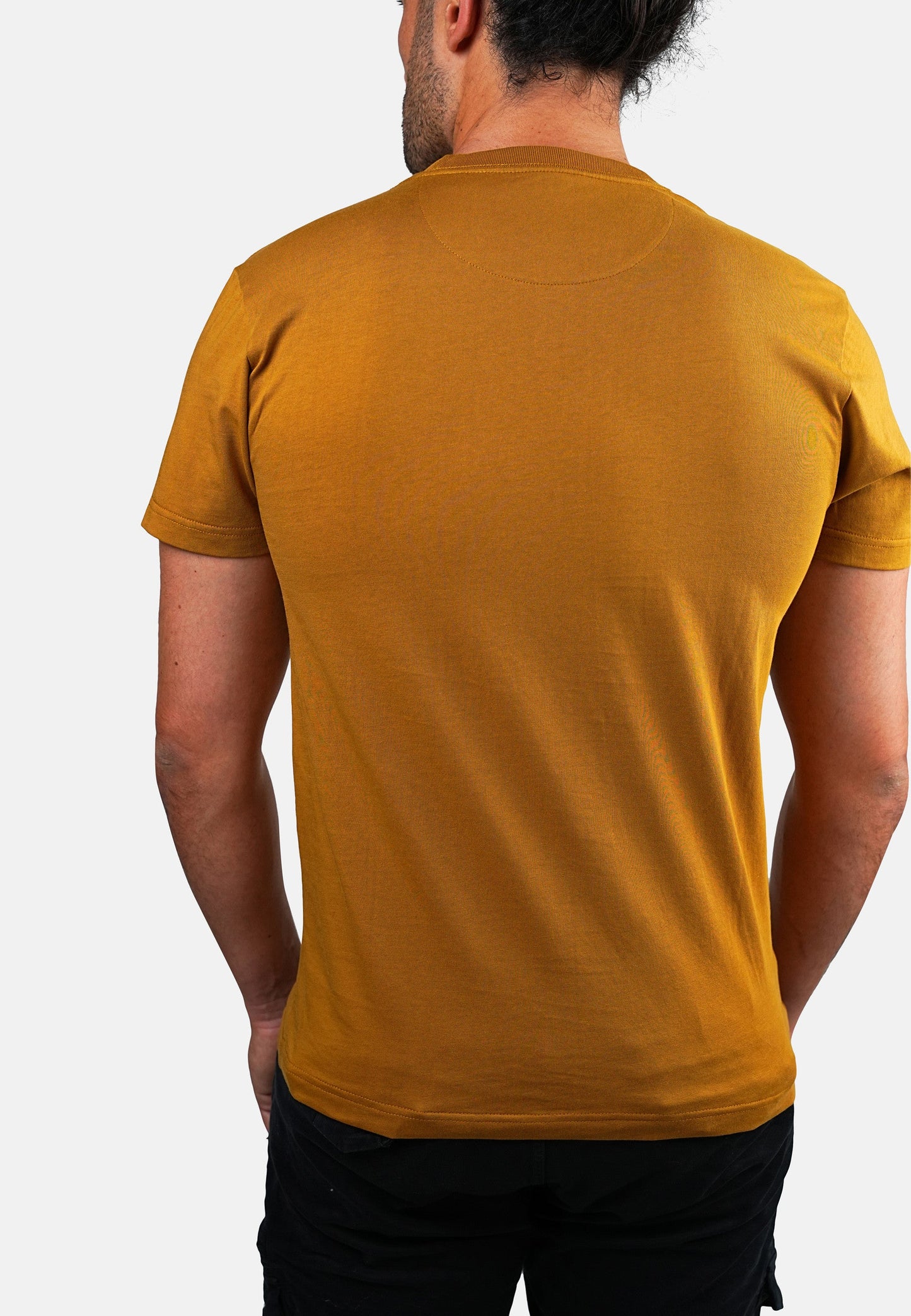 T-shirt manches courtes marron MILTON COSUE
