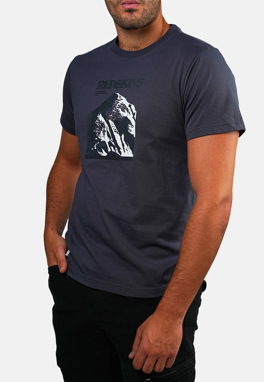 T-shirt manches courtes gris MOUNTAIN COSUE