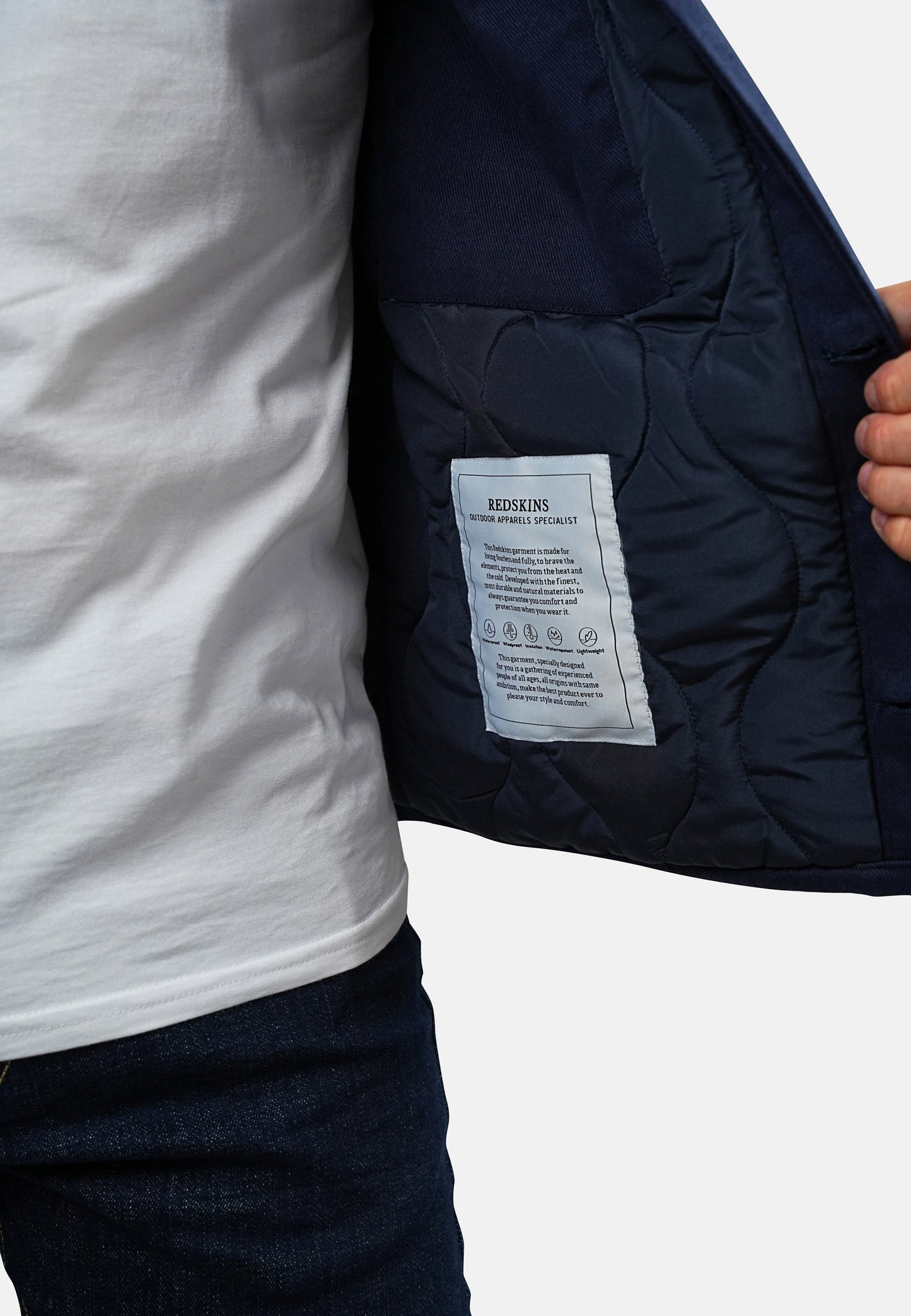 Veste bleue ROY PAFF