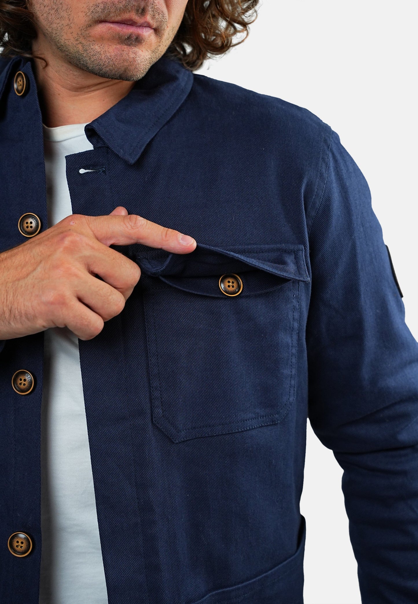 Veste bleue ROY PAFF