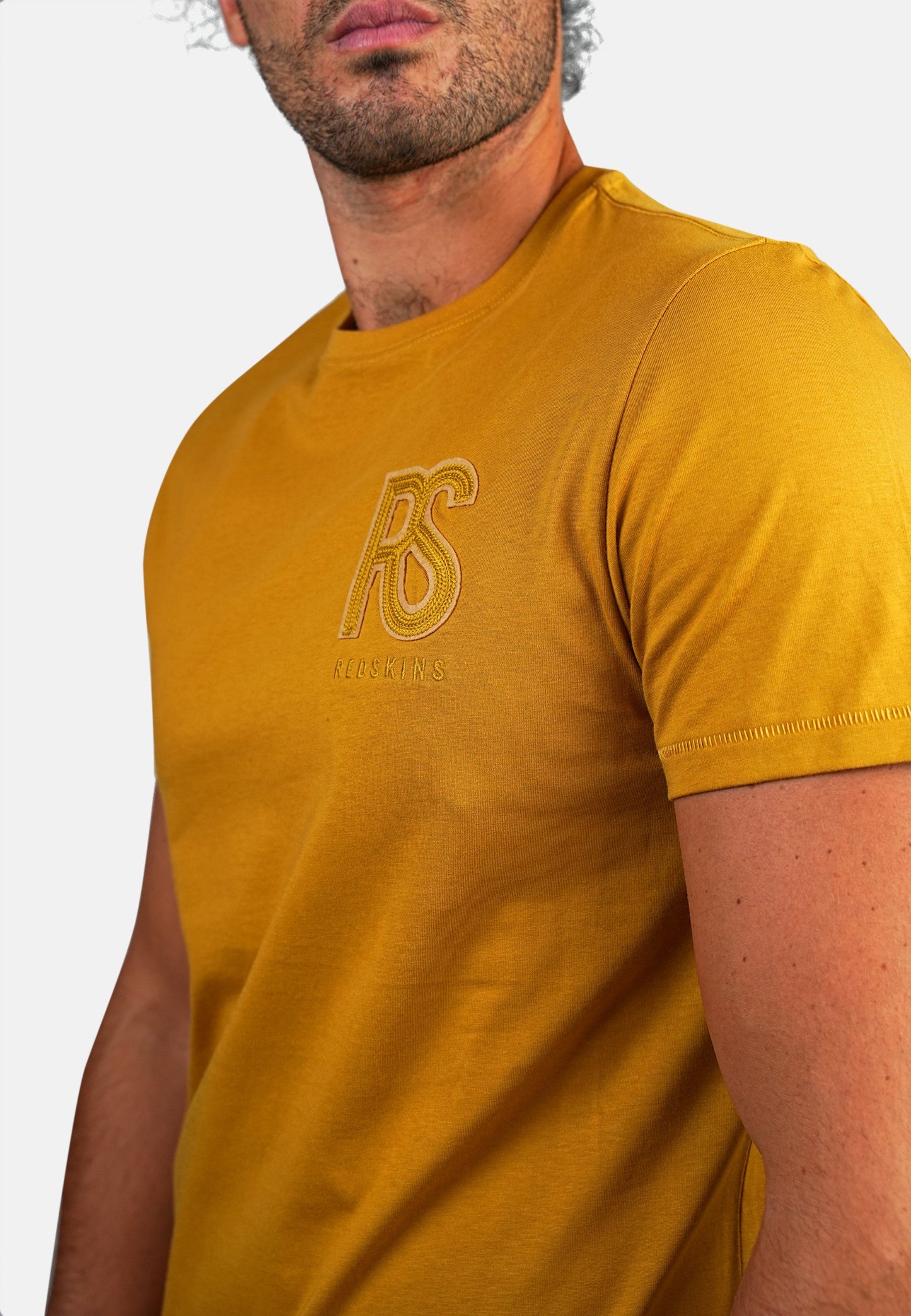 T-shirt manches courtes marron RUSH COSUE