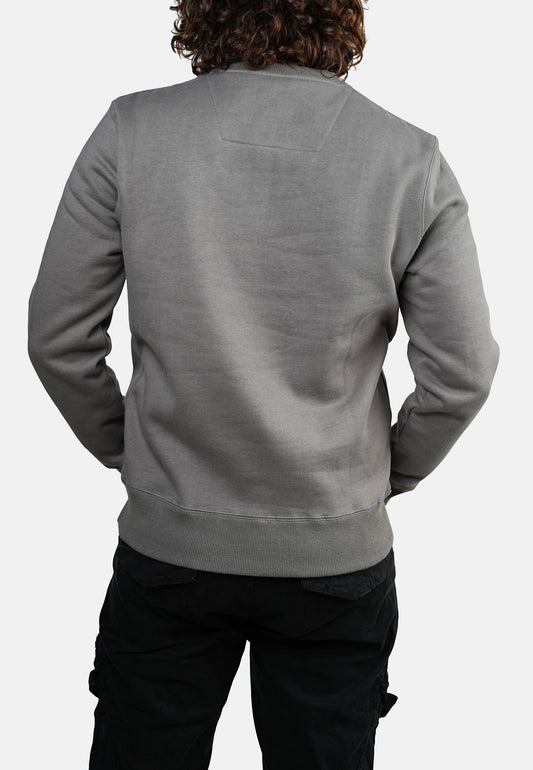 Sweatshirt gris SIDE TIRSON