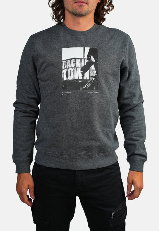 Sweatshirt gris SKATE TIRSON