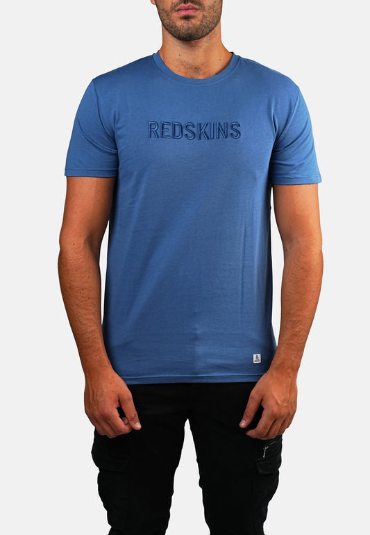T-shirt manches courtes bleu STEEL COSUE