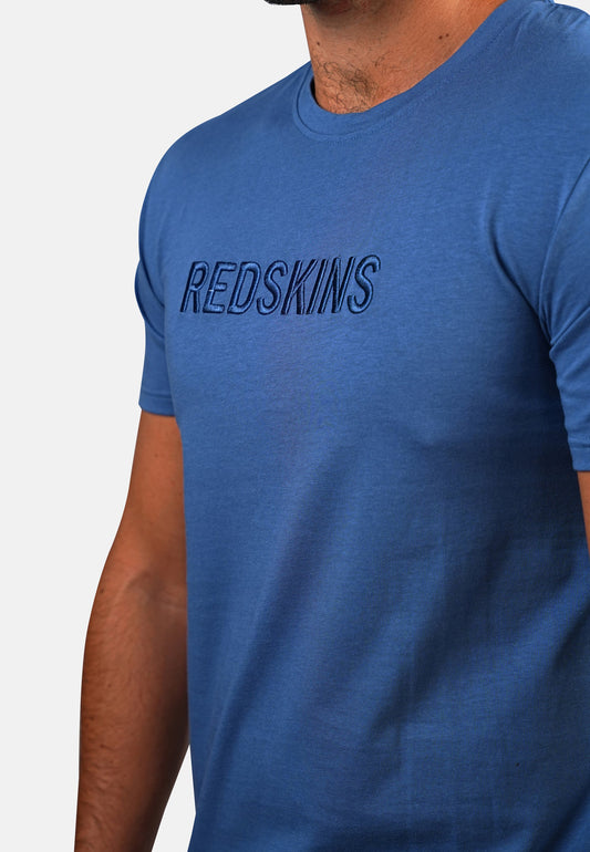 T-shirt manches courtes bleu STEEL COSUE