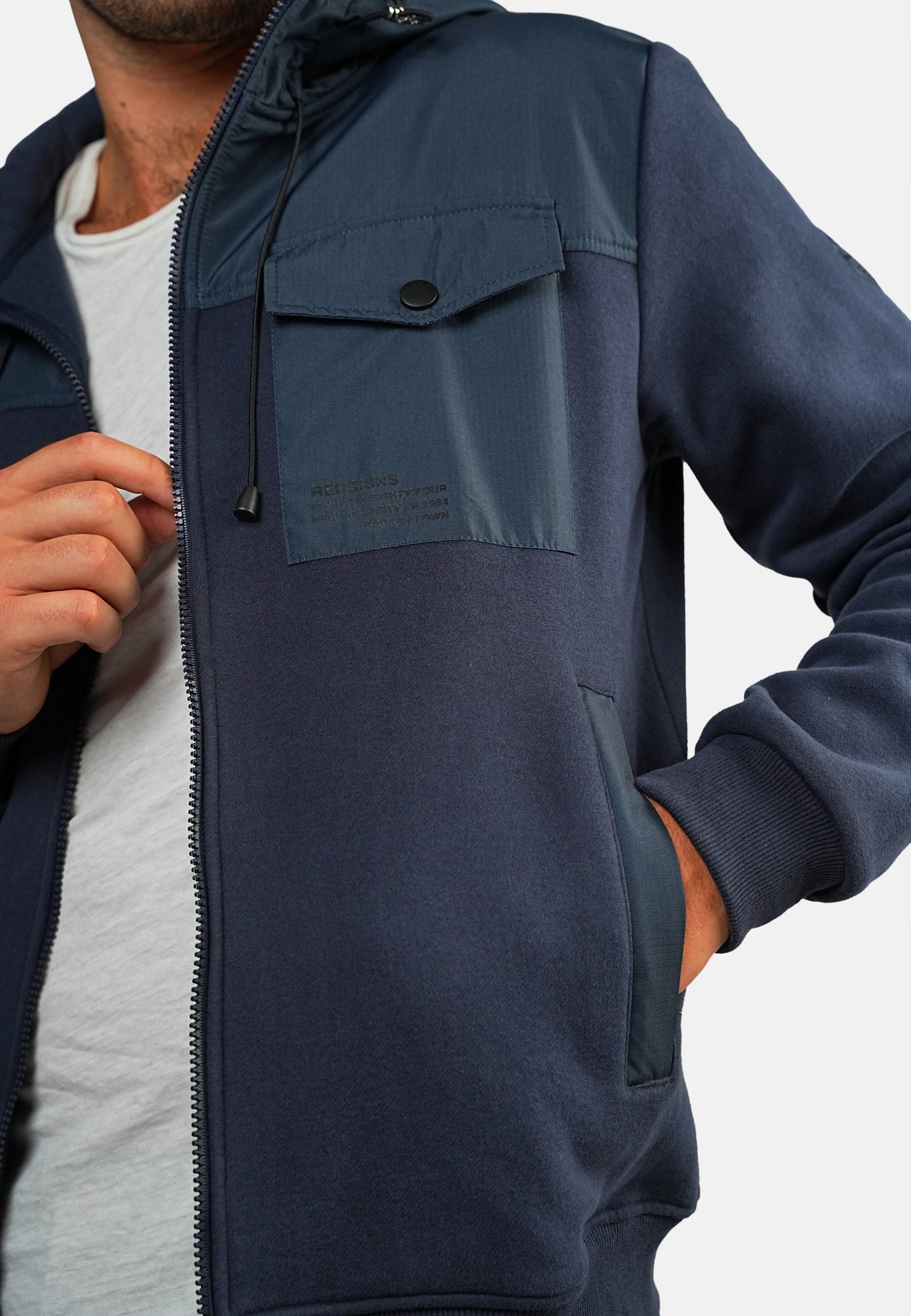Veste bleue STUM MAKI