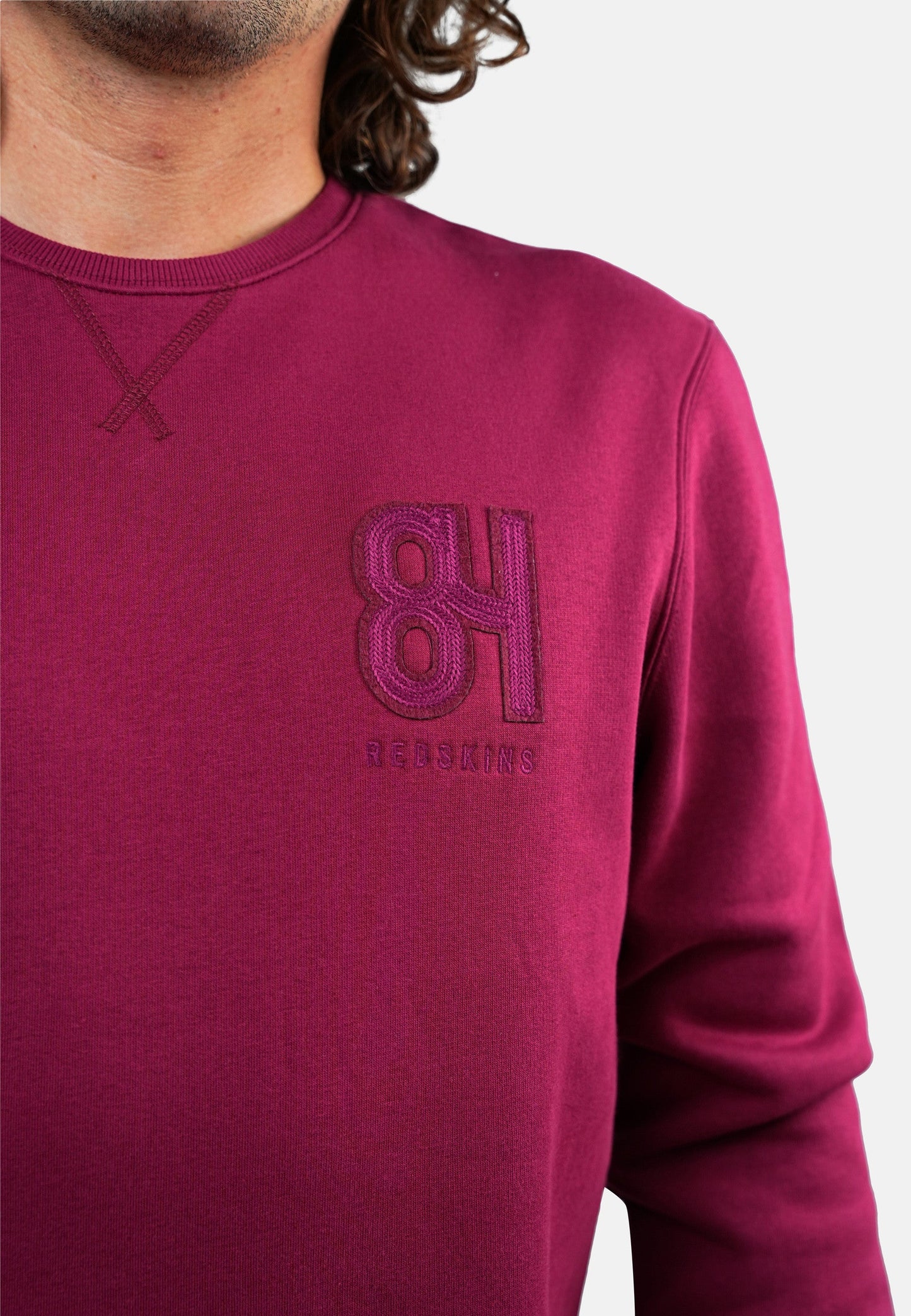 Sweatshirt rouge TOM WARSO
