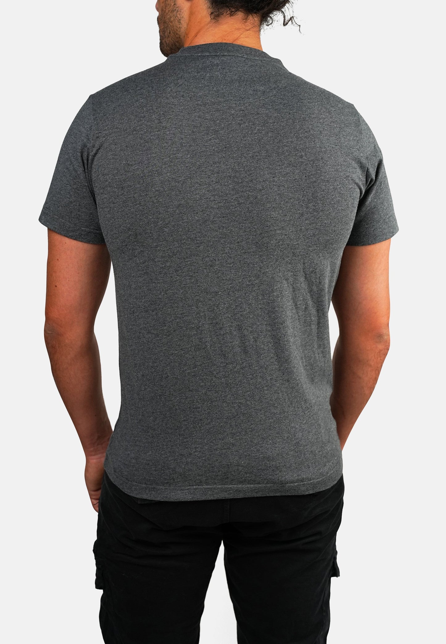 T-shirt manches courtes gris TOWN COSUE