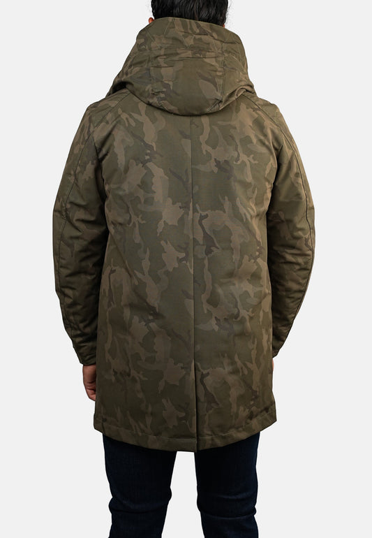 Parka verte GALERMA STARTCH
