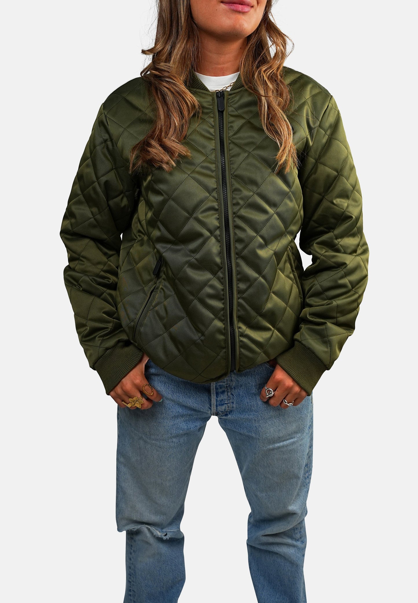 Blouson vert RHATA BRAIN