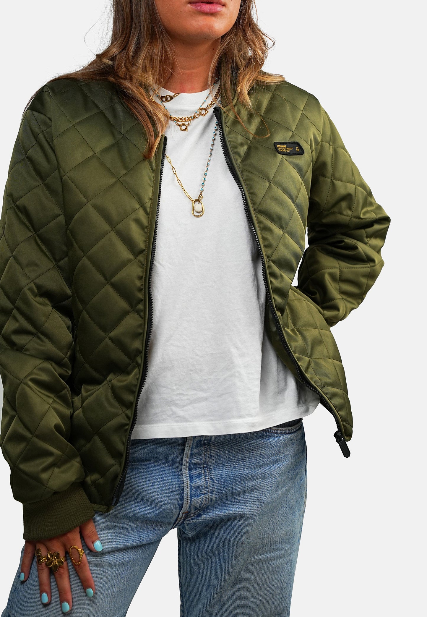 Blouson vert RHATA BRAIN