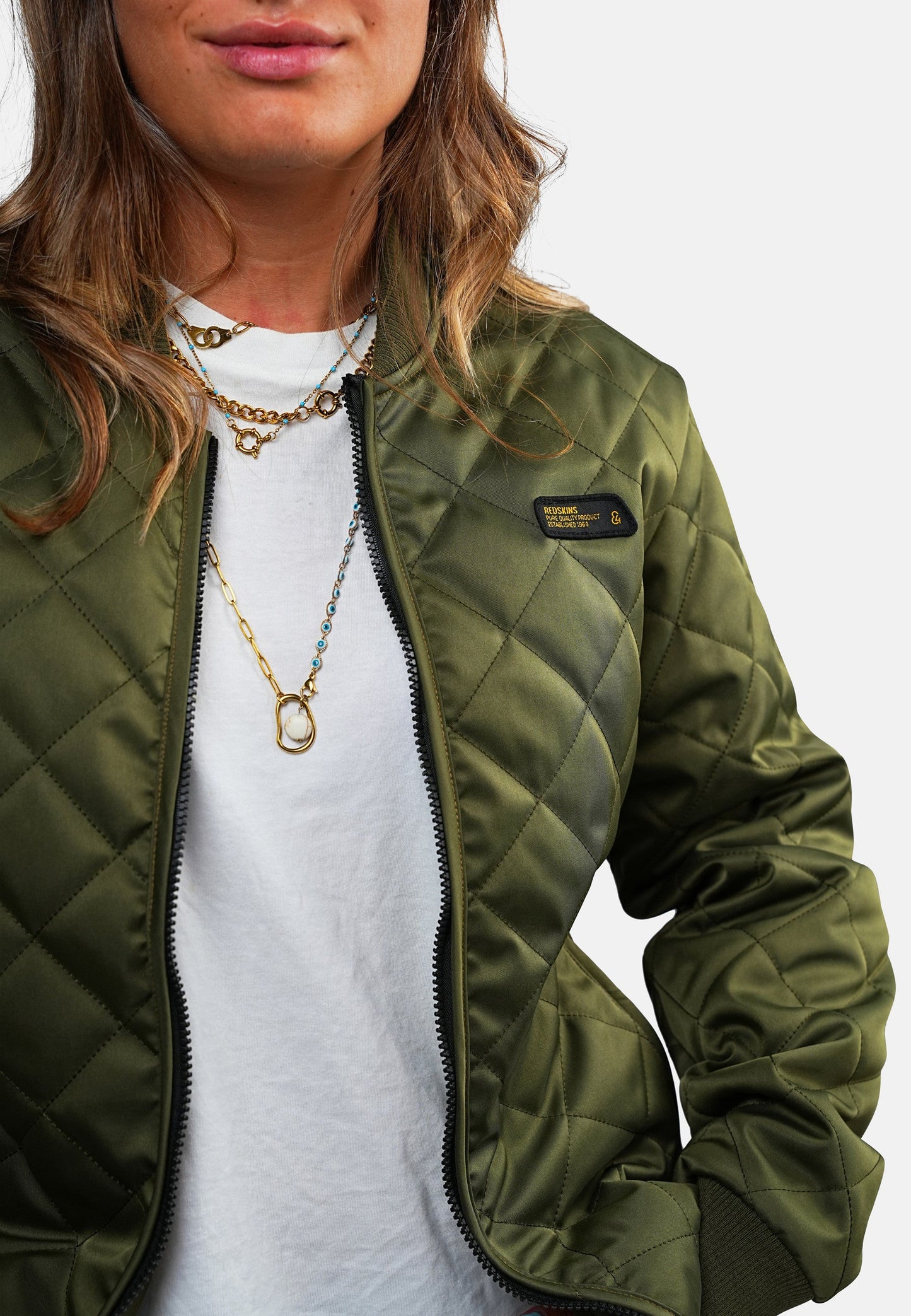 Blouson vert RHATA BRAIN