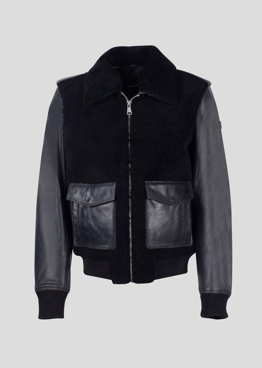 Blouson en cuir BROMAN STRICKING