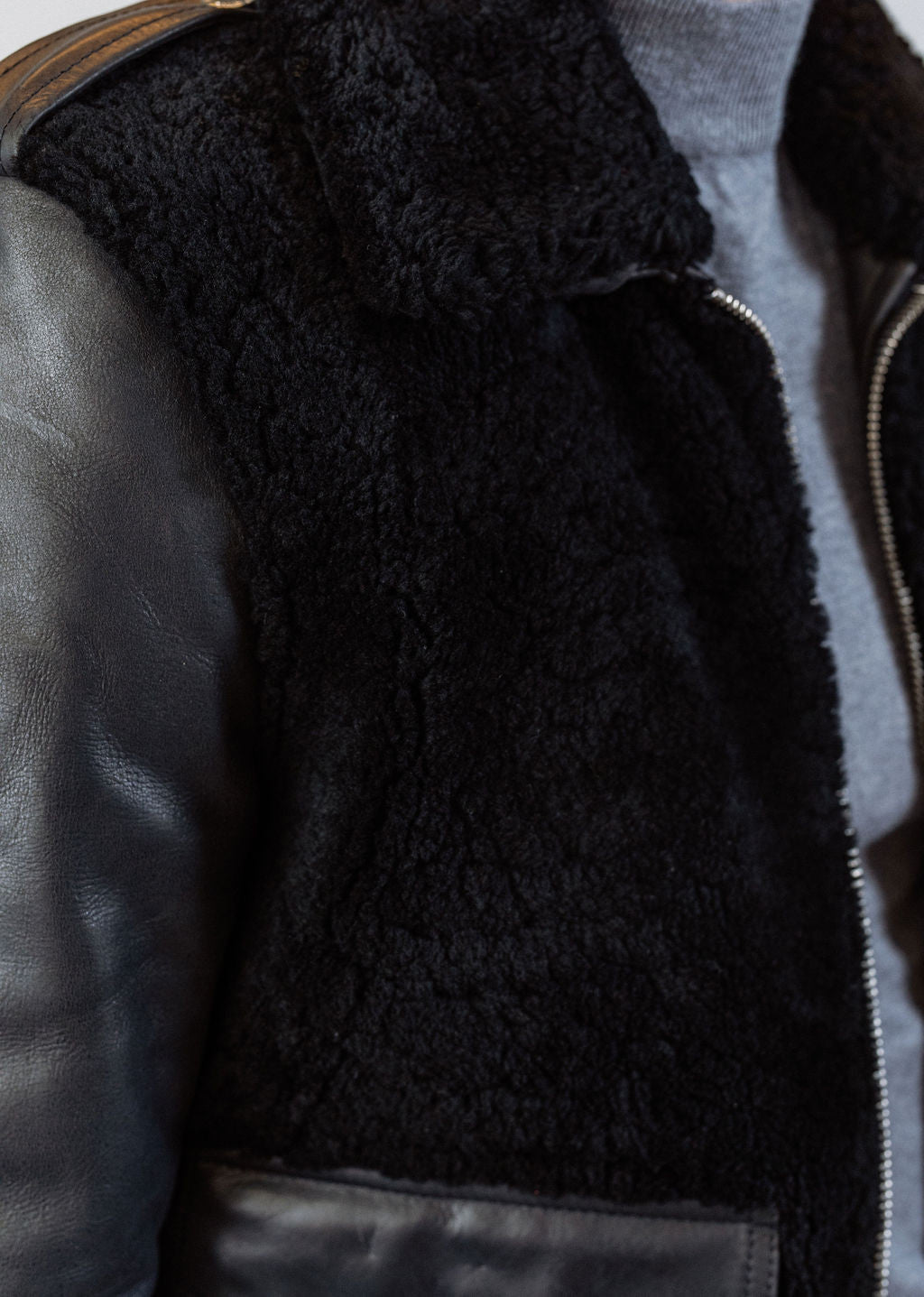 Blouson en cuir BROMAN STRICKING