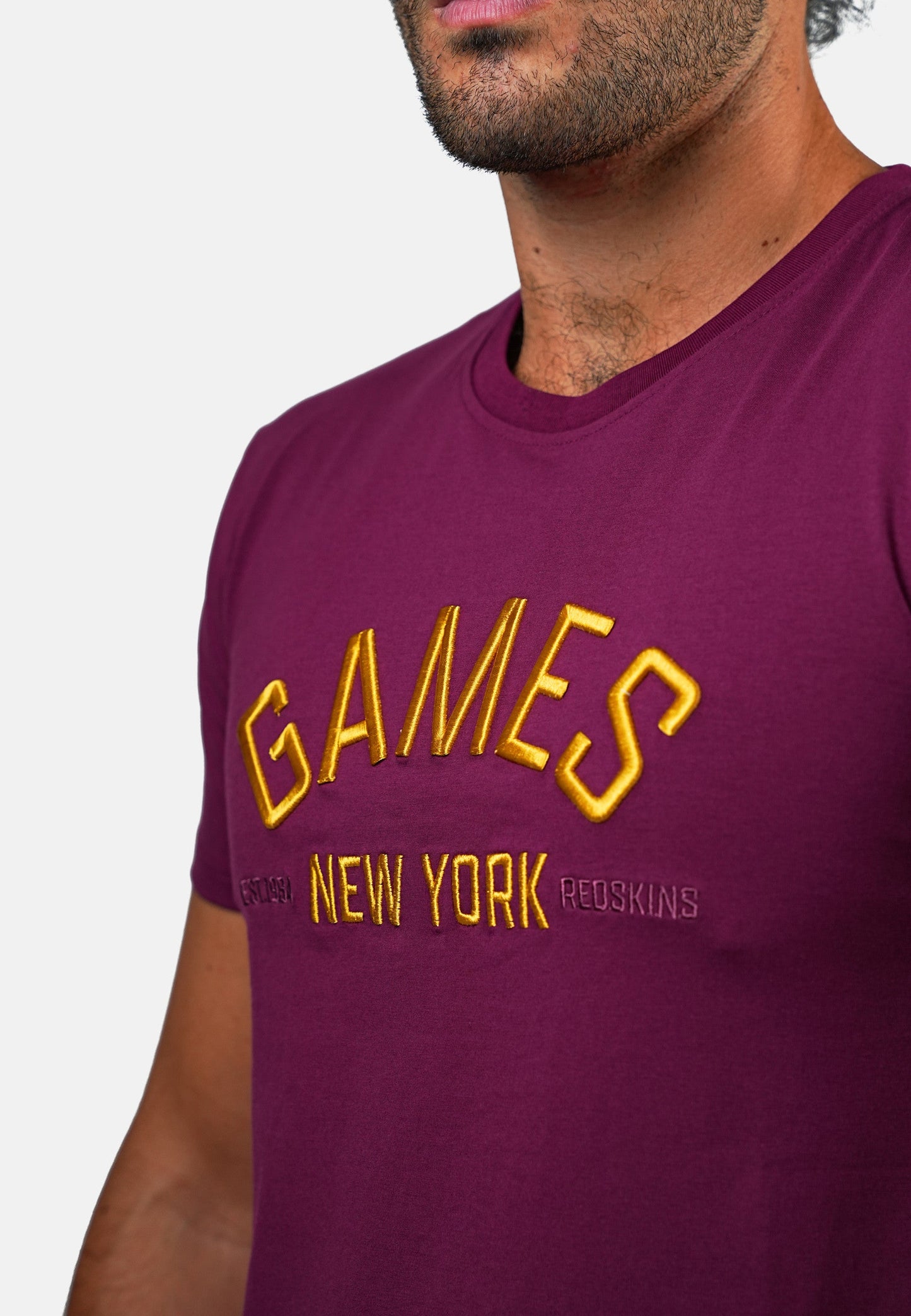 T-shirt manches courtes rouge GAMES COSUE