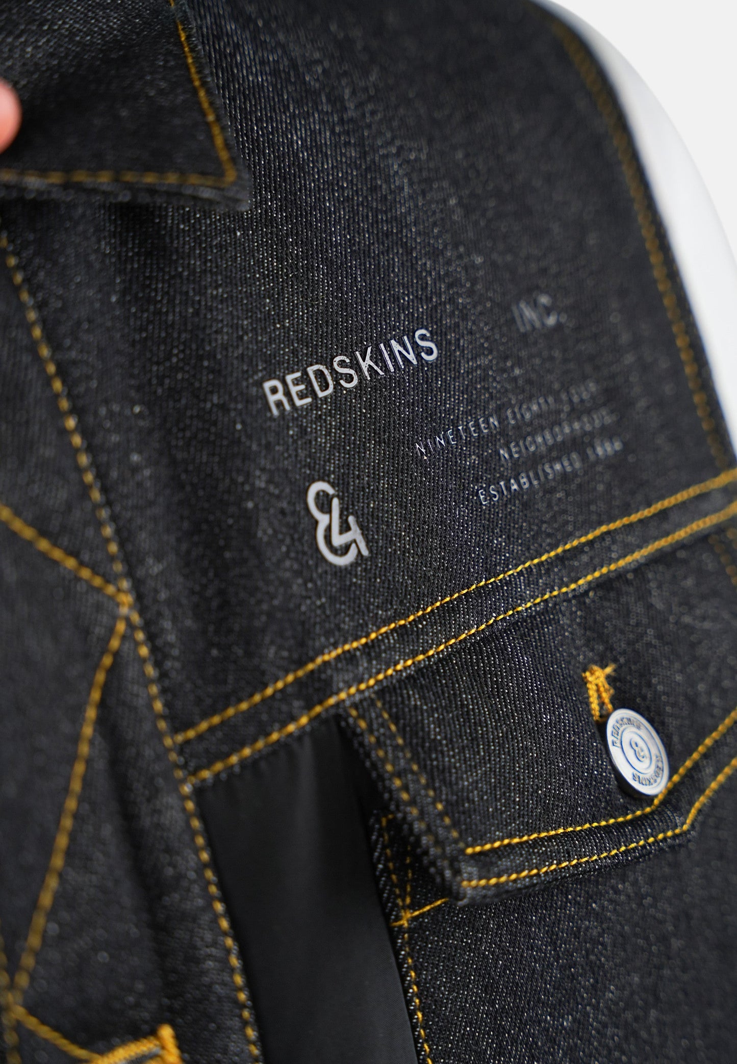 Veste en jean sans manche noire STORMY SNEAK