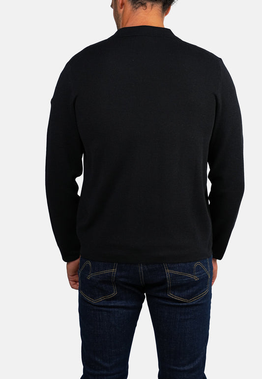 Pull Over noir MERLIN MLOVAC