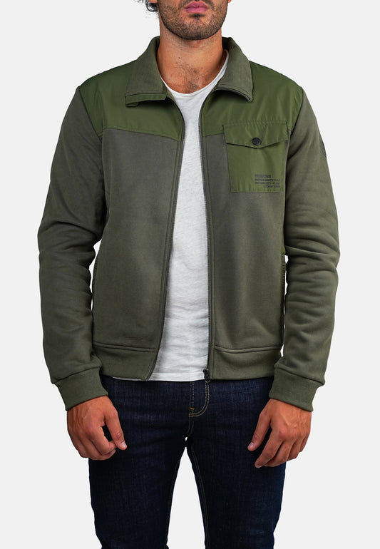 Sweatshirt vert SPEEDROL MAKI