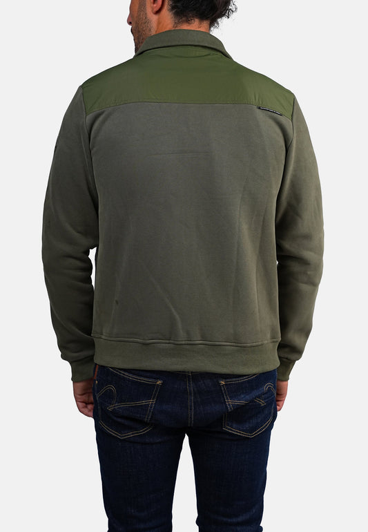 Sweatshirt vert SPEEDROL MAKI