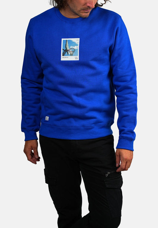 Sweatshirt bleu INSTANT TIRSON