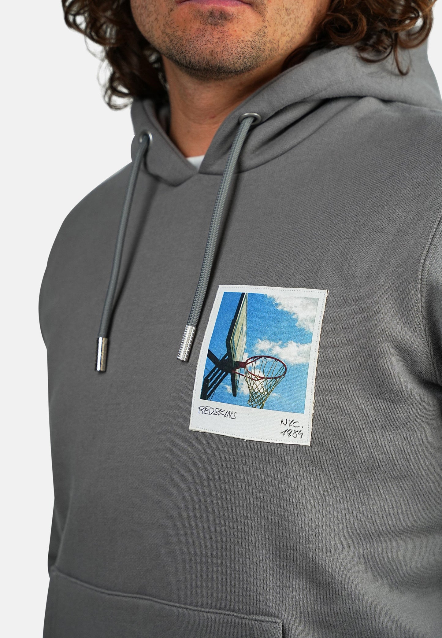 Sweatshirt gris FOCAL TIRSON