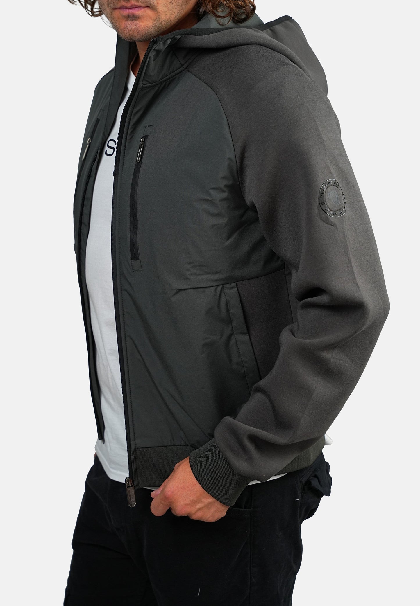 Sweatshirt vert JAX STIFF