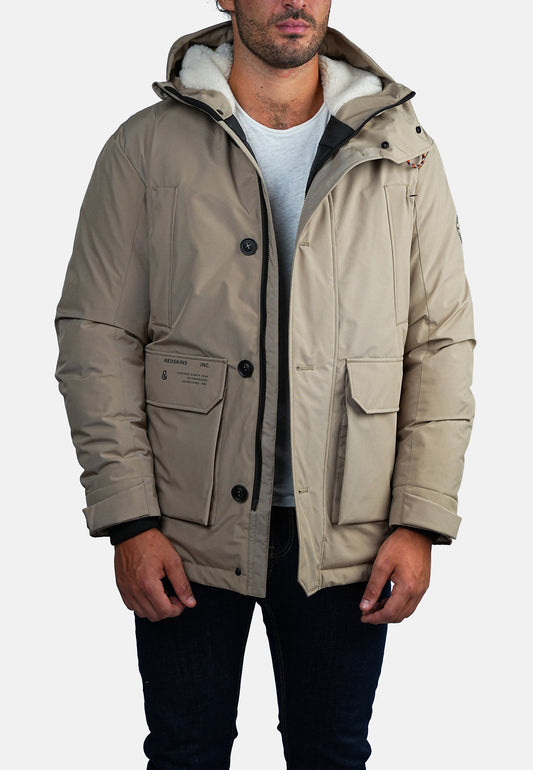 Parka jaune PELLY DRUK