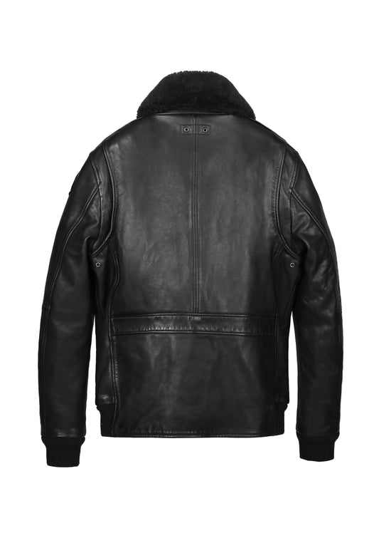 Cuir noir RAVEN ALPHA
