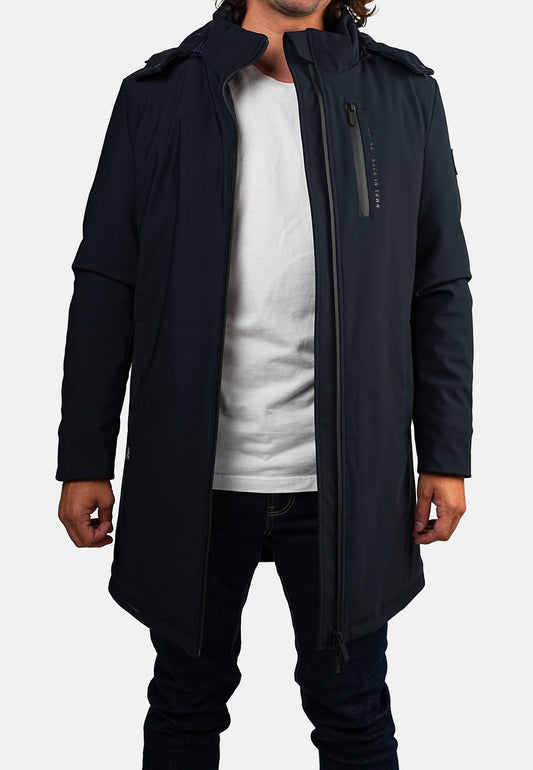 Parka bleu marine GRIDA ACTIVE