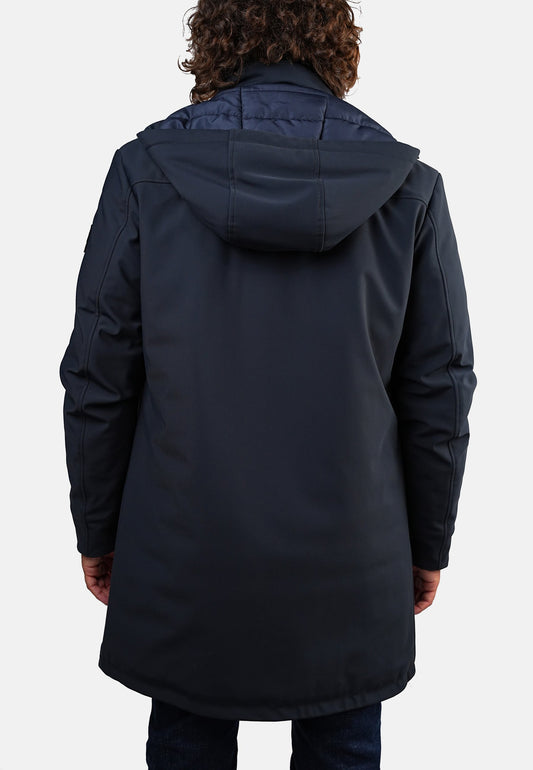 Parka bleu marine GRIDA ACTIVE