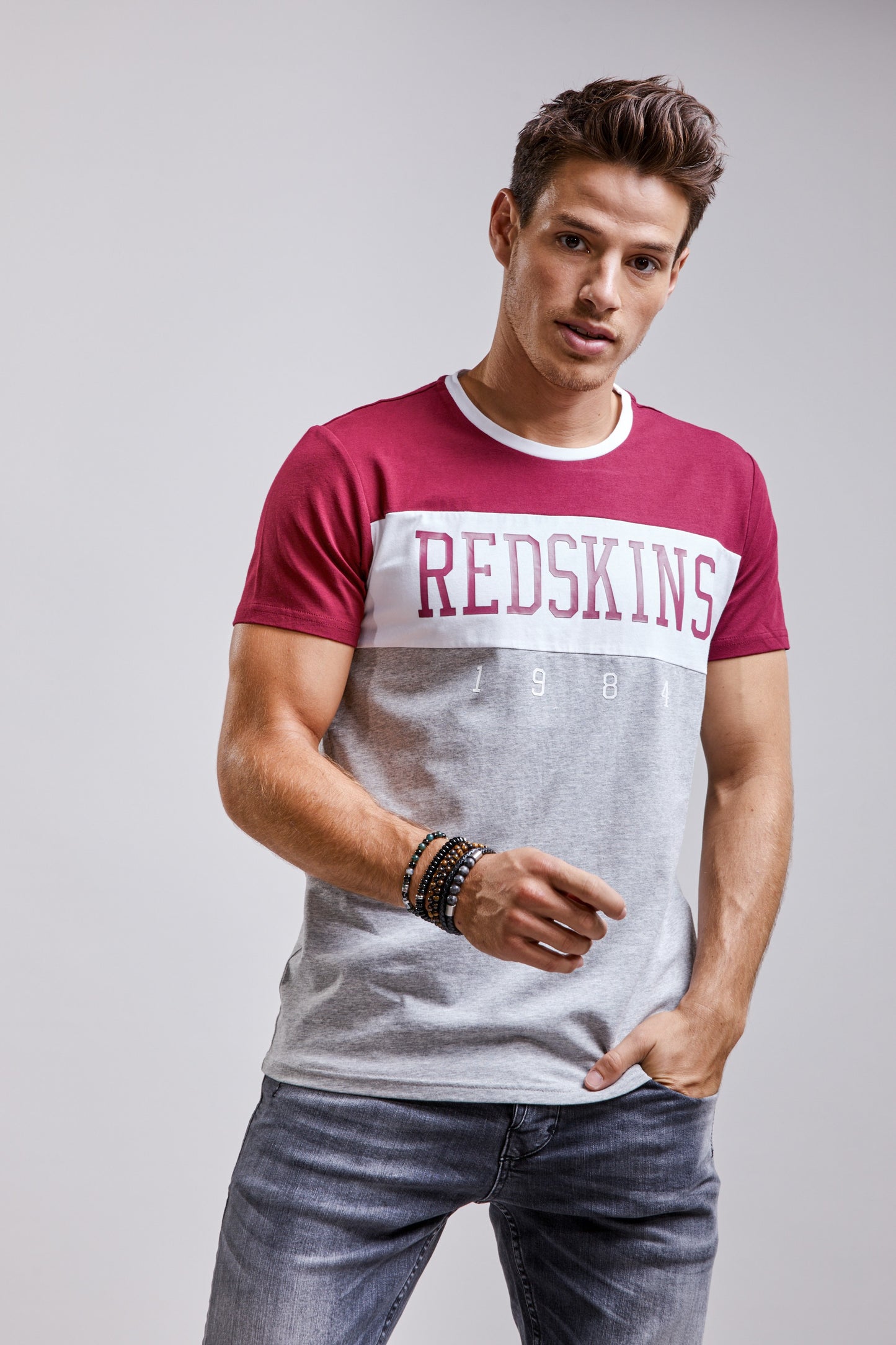 T-shirt  DOVES CALDER Rouge
