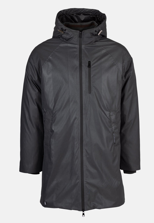 Parka noire FINN KETRA