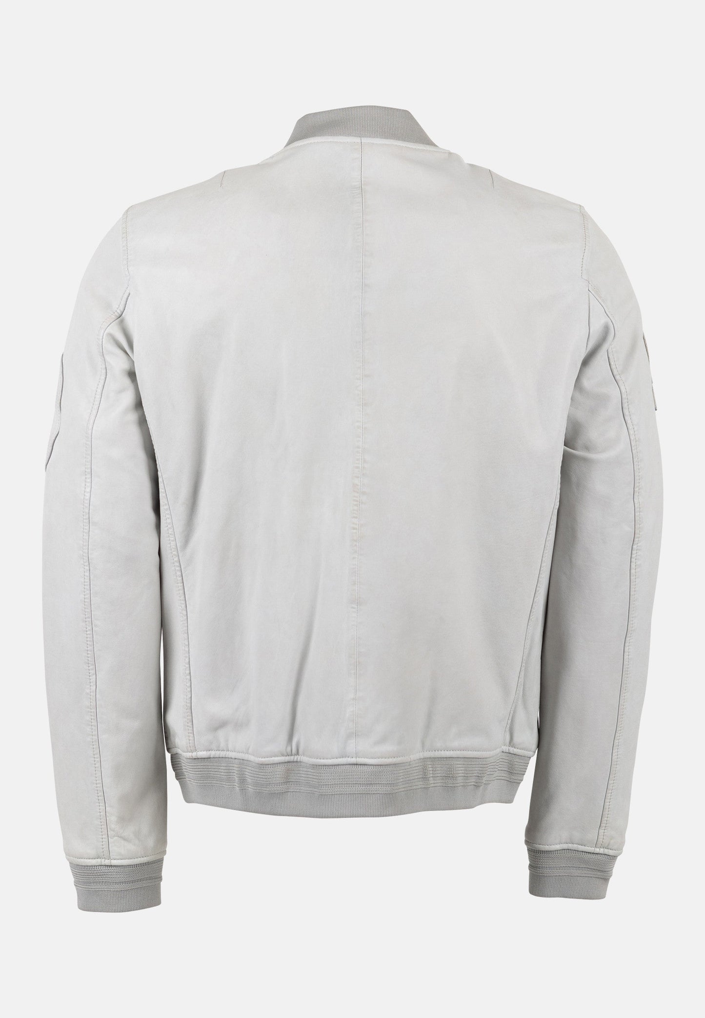 Blouson en cuir bleu clair STINGER DITY