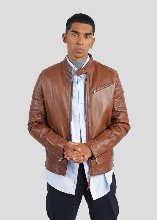 Cuir marron TRUST VICTORY