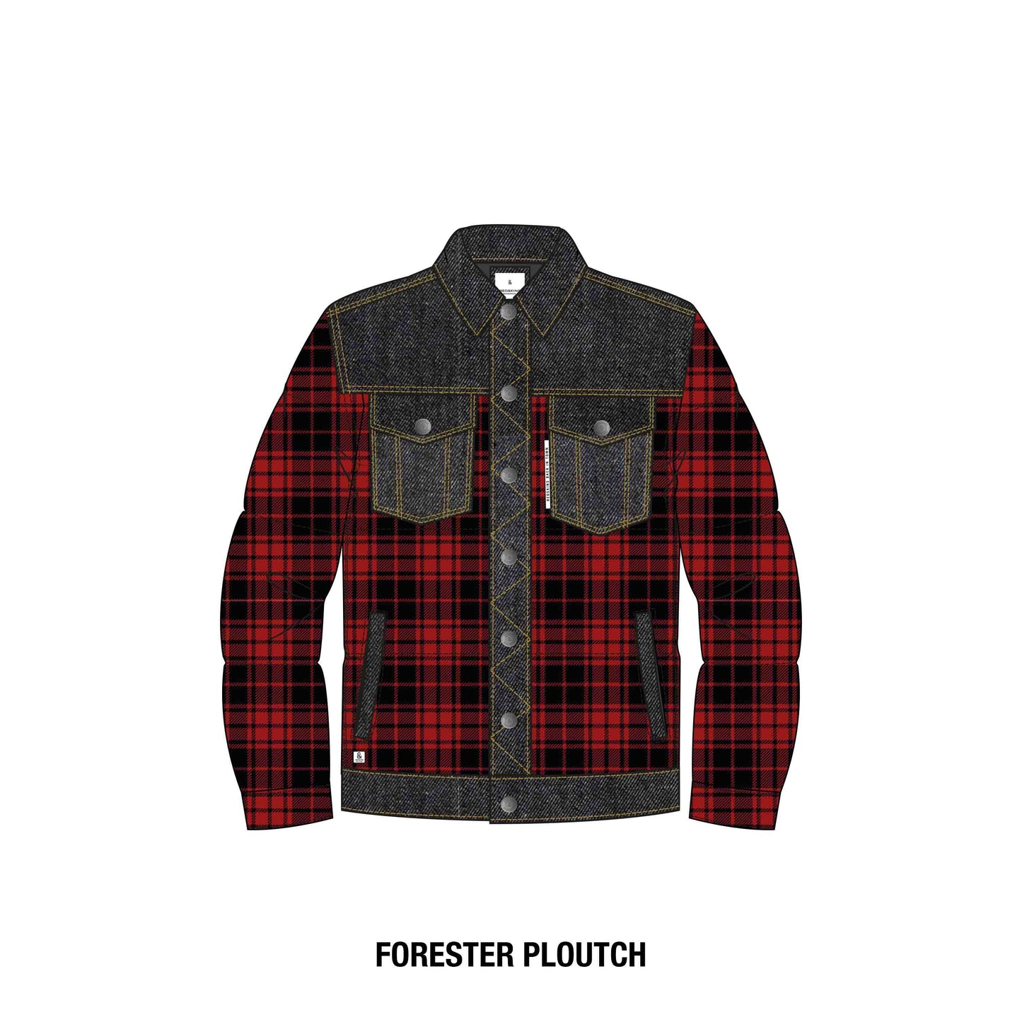Veste sans manche FORESTER PLOUTCH noire