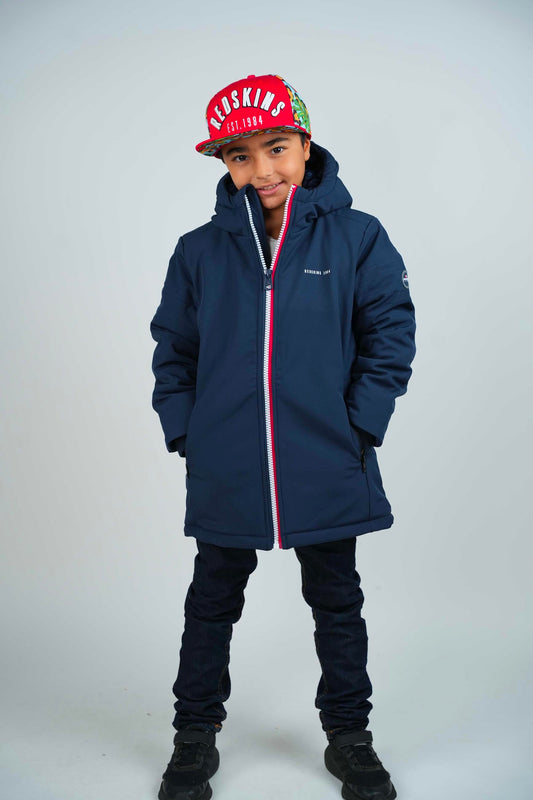 Parka junior bleu marine