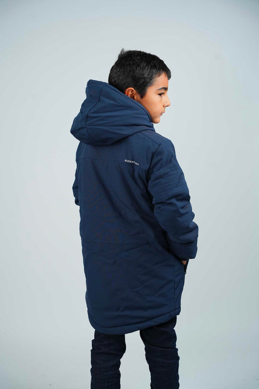 Parka junior bleu marine