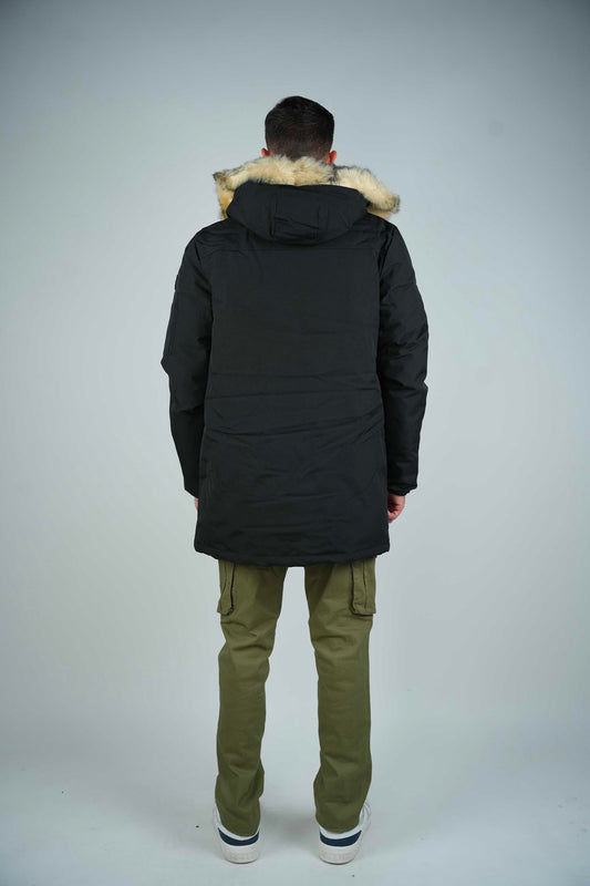 Parka noire venise