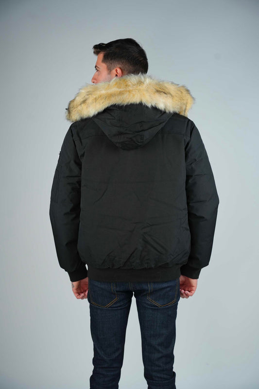 Parka noire indianapolis