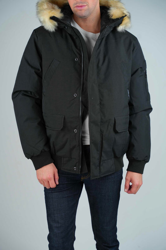 Parka noire indianapolis