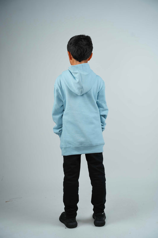 Sweatshirt junior bleu clair 2332