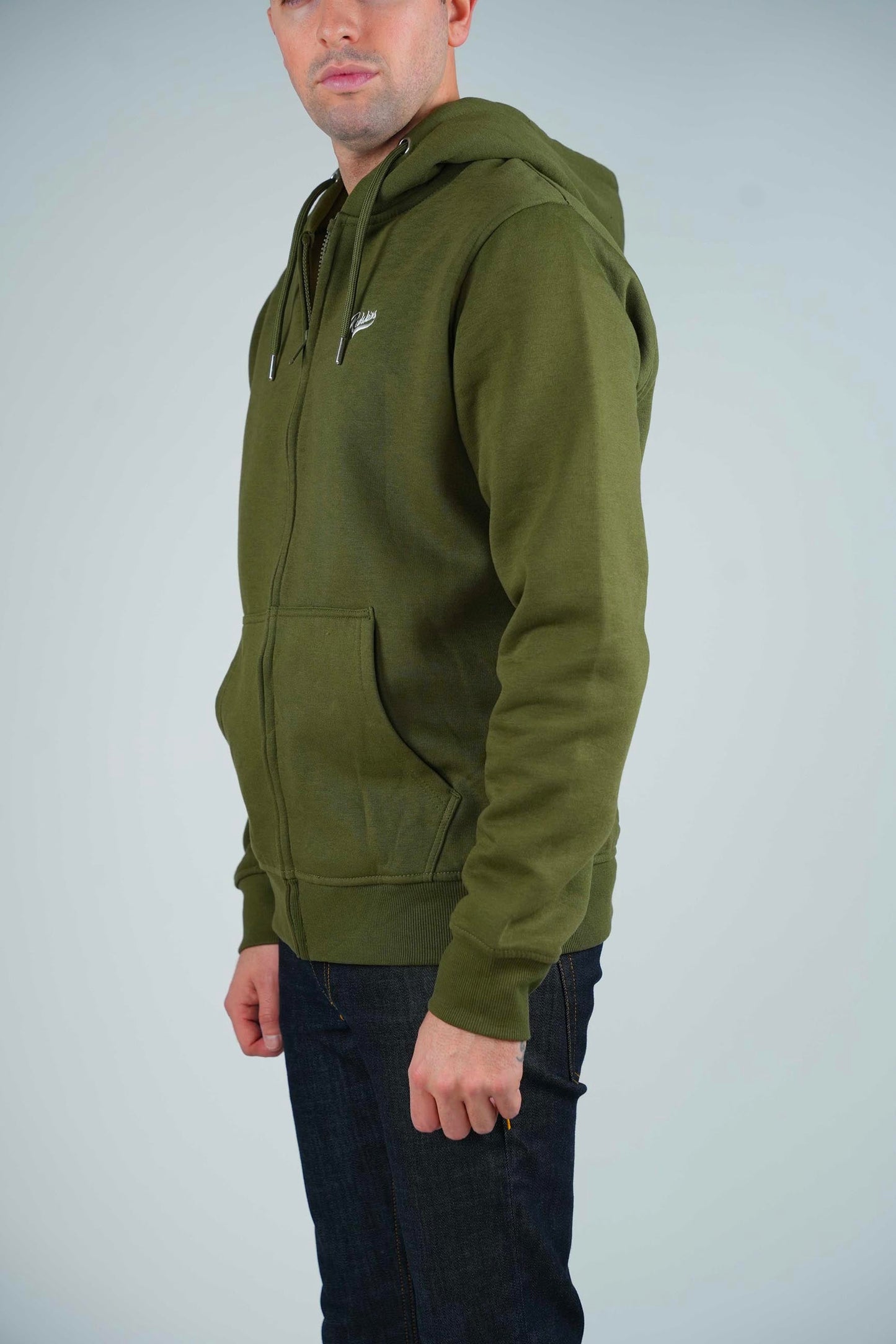 Sweatshirt zippe kaki tulsa