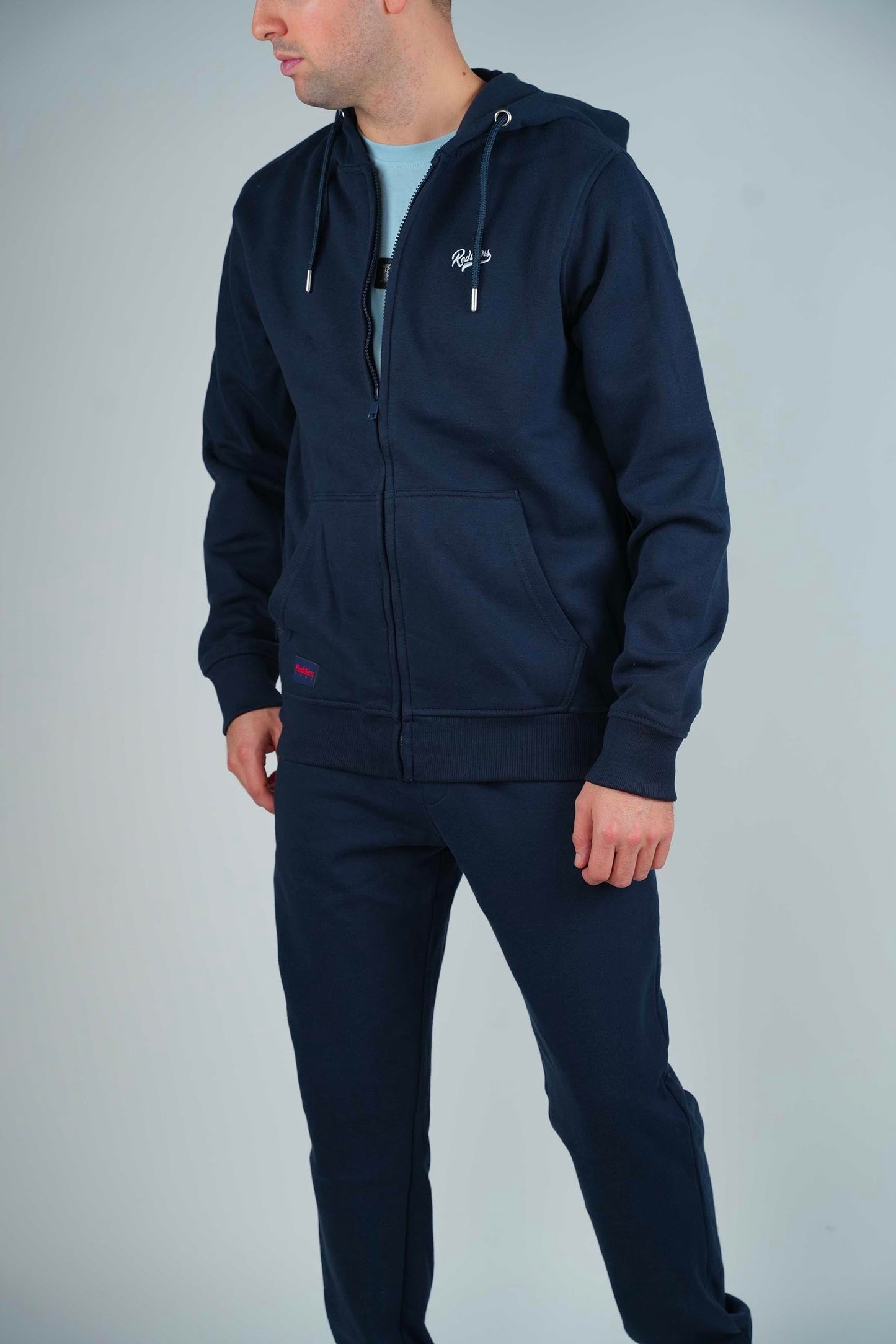 Sweatshirt zippe bleu marine tulsa